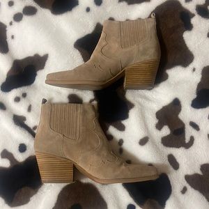 Women’s Sam Edelman | Winona Bootie | Suede | western boot | size 10 | camel